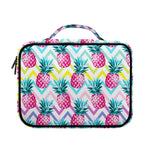 Neon Zig Zag Pineapple Pattern Print Briefcase Bible Bag