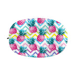 Neon Zig Zag Pineapple Pattern Print Car Side Mirror Covers