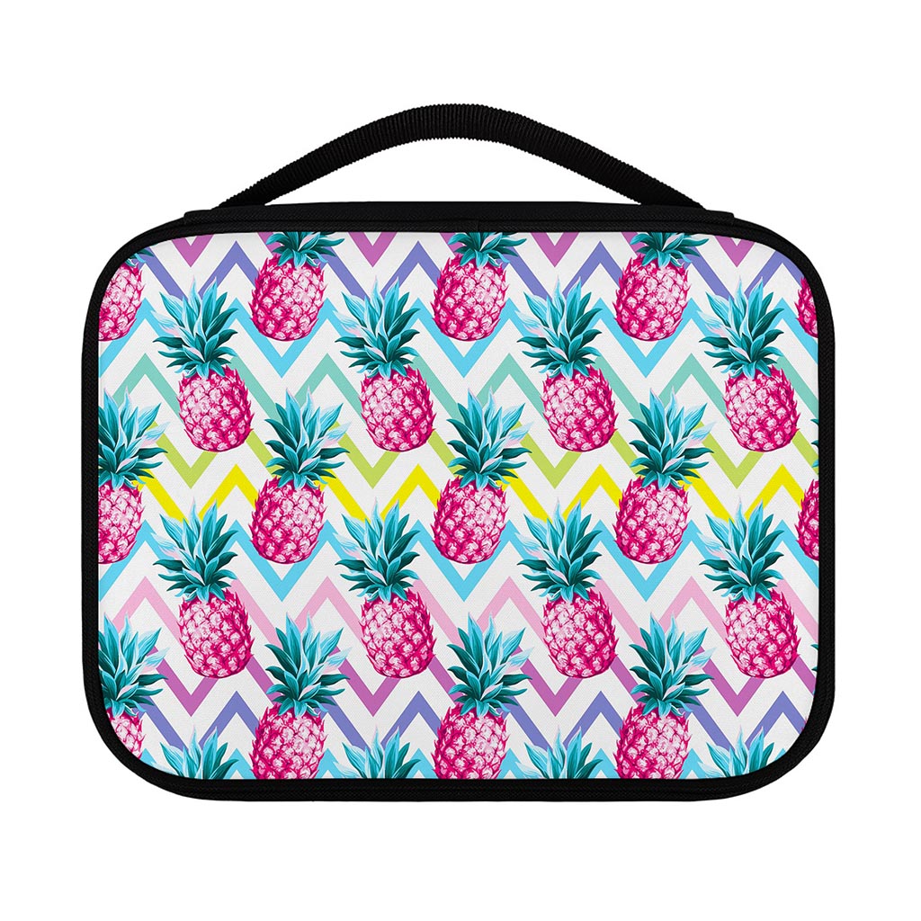 Neon Zig Zag Pineapple Pattern Print Classic Bible Case