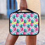 Neon Zig Zag Pineapple Pattern Print Classic Bible Case
