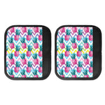 Neon Zig Zag Pineapple Pattern Print Handle Covers