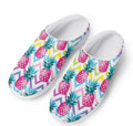 Neon Zig Zag Pineapple Pattern Print Mesh Casual Shoes