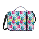Neon Zig Zag Pineapple Pattern Print Shoulder Strap Bible Bag