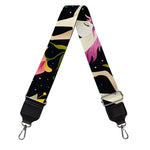 Night Floral Unicorn Pattern Print Bag Strap