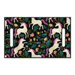Night Floral Unicorn Pattern Print Golf Cart Seat Cover