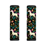 Night Floral Unicorn Pattern Print Handle Covers