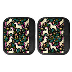 Night Floral Unicorn Pattern Print Handle Covers