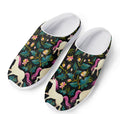 Night Floral Unicorn Pattern Print Mesh Casual Shoes