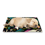 Night Floral Unicorn Pattern Print Pet Cooling Mat Cover