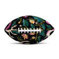 Night Floral Unicorn Pattern Print Rugby Ball