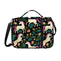 Night Floral Unicorn Pattern Print Shoulder Strap Bible Bag