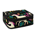 Night Floral Unicorn Pattern Print Small Lunch Bag