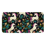 Night Floral Unicorn Pattern Print Towel