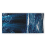 Night Forest And Moonlight Print Beach Towel