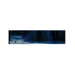 Night Forest And Moonlight Print Bed Runner