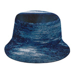 Night Forest And Moonlight Print Bucket Hat