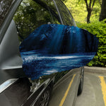 Night Forest And Moonlight Print Car Side Mirror Covers