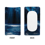 Night Forest And Moonlight Print Changing Pad Cover