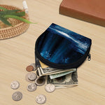 Night Forest And Moonlight Print Coin Purse