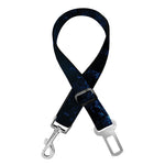 Night Forest And Moonlight Print Dog Seat Belt