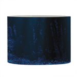 Night Forest And Moonlight Print Drum Lamp Shade
