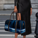 Night Forest And Moonlight Print Duffle Bag