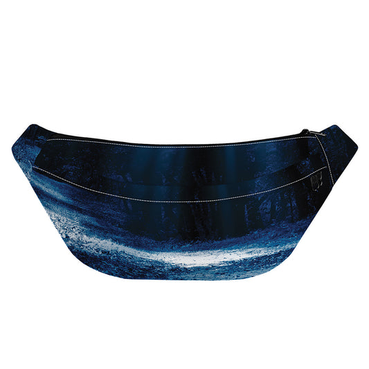 Night Forest And Moonlight Print Fanny Pack