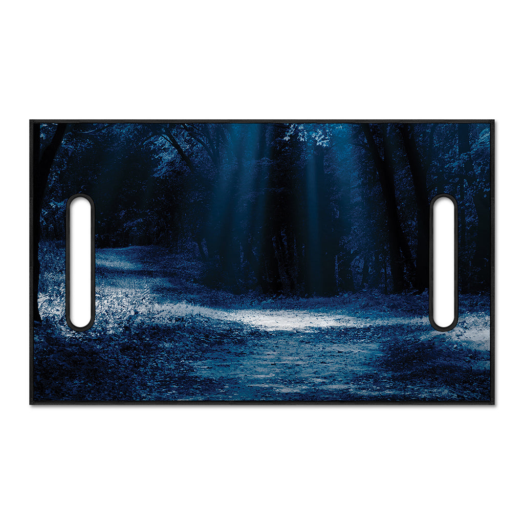 Night Forest And Moonlight Print Golf Cart Seat Cover