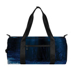 Night Forest And Moonlight Print Gym Bag