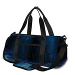 Night Forest And Moonlight Print Gym Bag