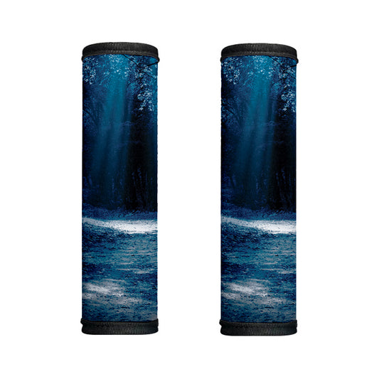 Night Forest And Moonlight Print Handle Covers