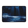 Night Forest And Moonlight Print Kitchen Mat