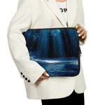 Night Forest And Moonlight Print Laptop Sleeve