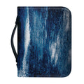 Night Forest And Moonlight Print Leather Bible Cover
