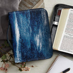 Night Forest And Moonlight Print Leather Bible Cover