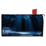 Night Forest And Moonlight Print Mailbox Cover