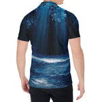 Night Forest And Moonlight Print Men's Shirt
