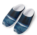 Night Forest And Moonlight Print Mesh Casual Shoes