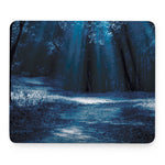 Night Forest And Moonlight Print Mouse Pad