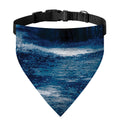 Night Forest And Moonlight Print Over The Collar Dog Bandana