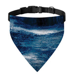 Night Forest And Moonlight Print Over The Collar Dog Bandana