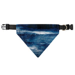 Night Forest And Moonlight Print Over The Collar Dog Bandana