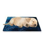 Night Forest And Moonlight Print Pet Cooling Mat Cover