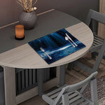 Night Forest And Moonlight Print Placemat