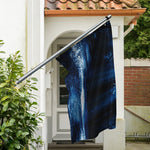 Night Forest And Moonlight Print Polyester Flag