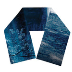 Night Forest And Moonlight Print Scarf