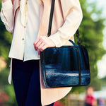 Night Forest And Moonlight Print Shoulder Strap Bible Bag