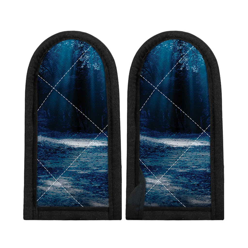 Night Forest And Moonlight Print Skillet Handle Cover