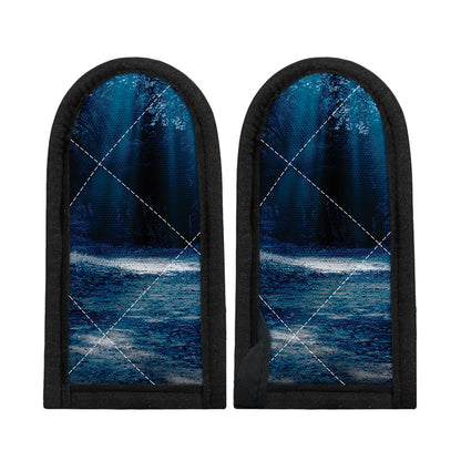 Night Forest And Moonlight Print Skillet Handle Cover