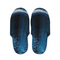 Night Forest And Moonlight Print Slippers